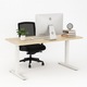Електрическа рамка за бюро, 2 мотора, 3 функции за памет, издръжливост 120 кг, система против сблъсък, Arka Chairs ST24, височина 72-120 см, бяла