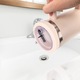 Capac etans cu pai si flip straw, accesorii reutilizabile pentru diferite pahare, 10x10cm, culoare bej