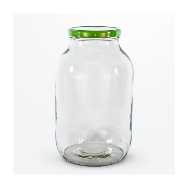 Borcane Multicolor Set 6 Bucati, 3000 ml