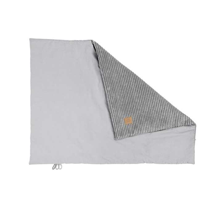 Babytakaró, Meowbaby, Aesthetic kollekció, 100% pamut, szürke, 75x100cm