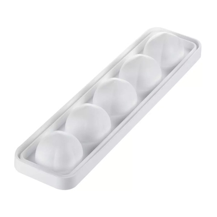 Forma din silicon pentru fructe 3D, aluna, 5 cavitati, 125 ml, Ø 59 x 62 mm