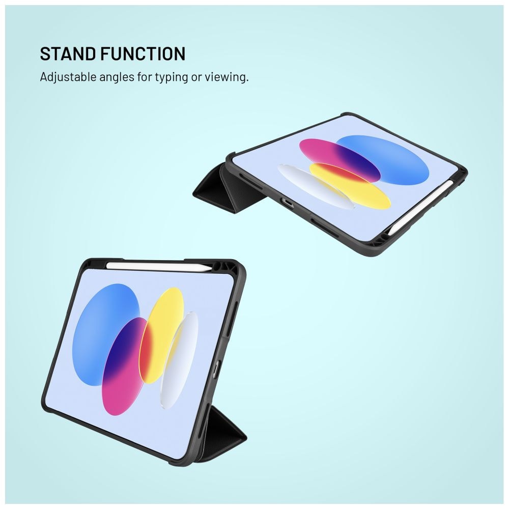 Husa FIXED Enduro pentru Apple iPad Air 13" (2024/2025) / iPad Pro 12.9" (2018-2022), functie stand, inchidere magnetica, functie sleep/wake, black