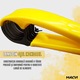 Feliator Manual pentru Banane Macvi®, Lame Inox, Design Ergonomic, Taiere Uniforma, Usor de Curatat, Galben