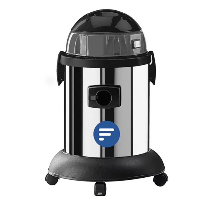 Bieffe nedves-száraz porszívó 1500W 23 L INOX - Bieffe