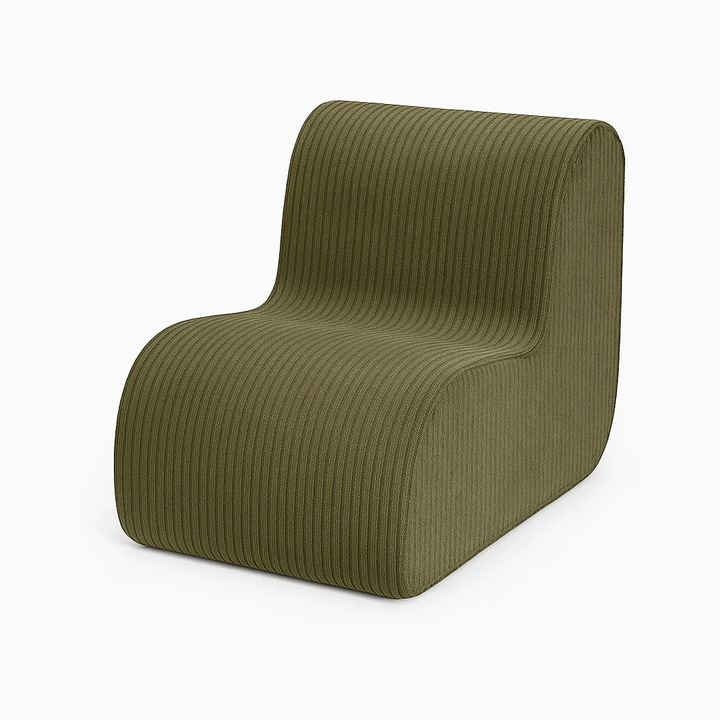 Fotoliu pentru copii, MeowBaby, colectia Aesthetic, straps, usor de transportat, diverse culori