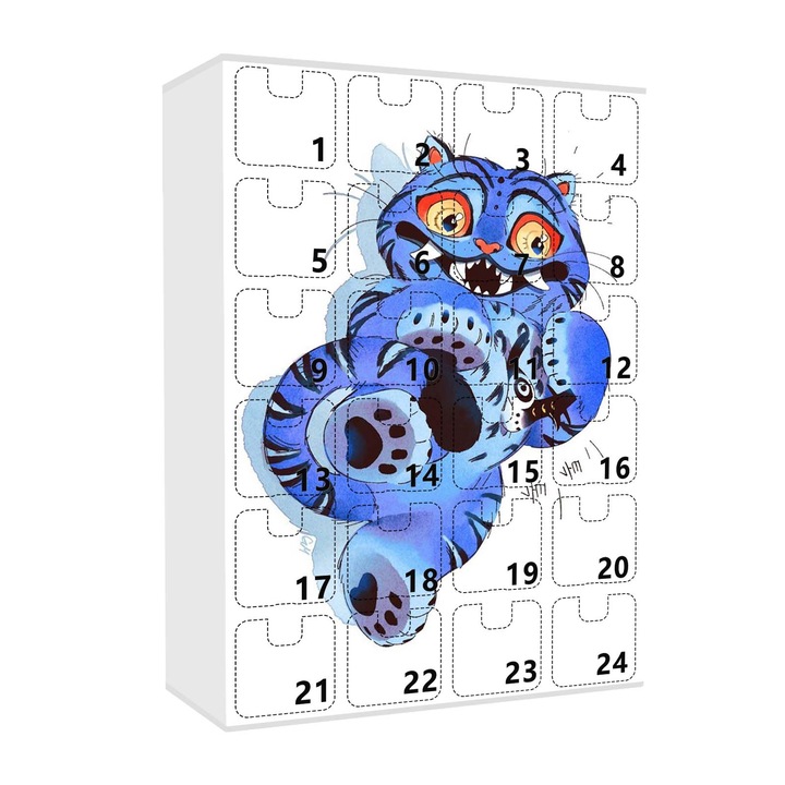 KPOP Witch Hunters, Calendar de Craciun cu surprize, Multicolor, Set