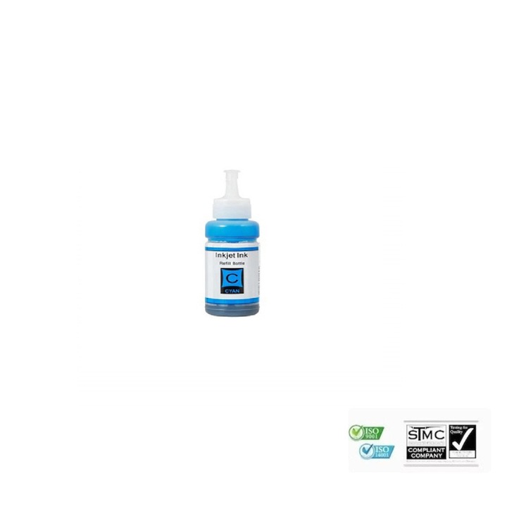 Epson T6735 kompatibilis tintaflakon, világos ciánkék, 100 ml, Epson EcoTank L800, L805, L805, L810, L850