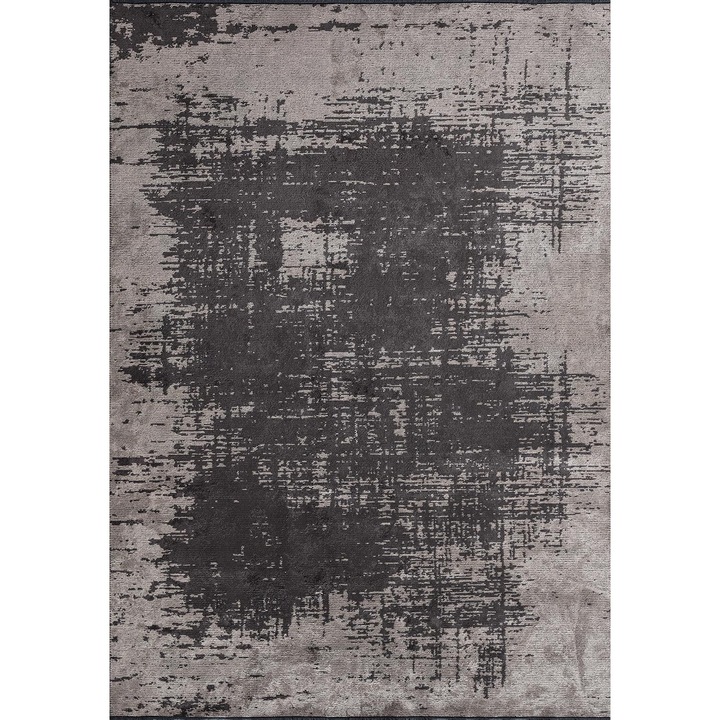 Szőnyegek, Rug Couture, antracit-krém szőnyeg, 2400g/m², 7mm, szett