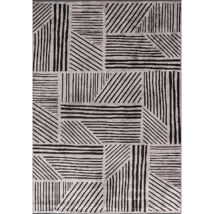Szőnyegek, Rug Couture, antracit szőnyeg, 2400g/m², 7mm, 160x230cm