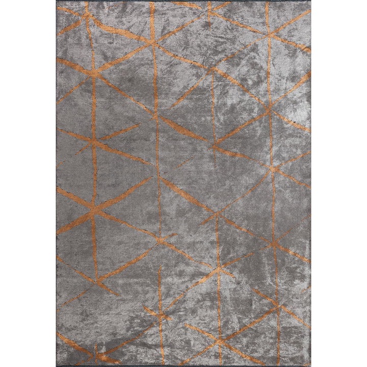 Szőnyeg, Rug Couture, Palermo terra, sötétszürke, 2400g/m², 7mm