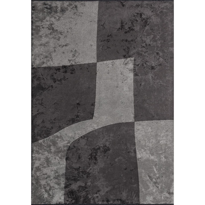 Szőnyeg Coral, Rug Couture, 2400g/m², 7mm vastagság, antracitszürke, 160x230cm