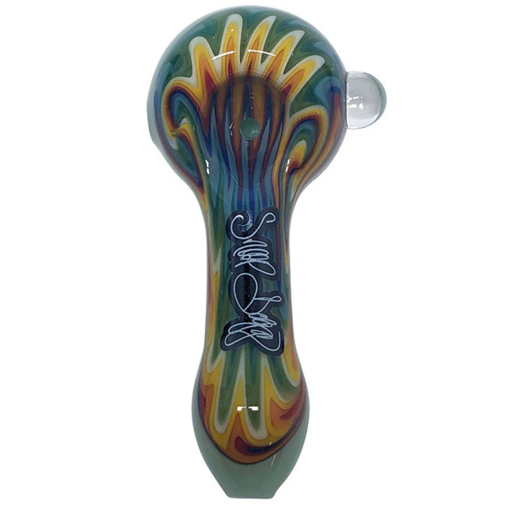 Pipa spoon Wigwag Snoop Dogg lbs SWED, rezistenta la socuri termice 89mm - lucrata manual