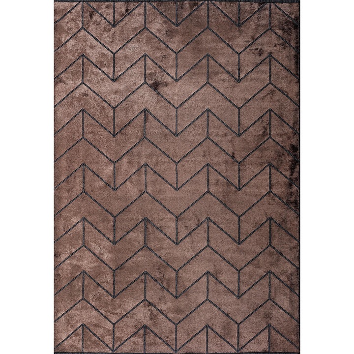 Szőnyegek, Rug Couture, Arrow szőnyeg, 2300g/m², 7mm vastagság, antracit, 160x230cm
