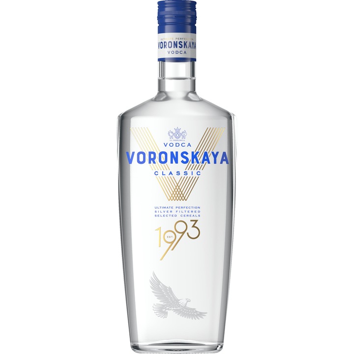 Vodca Voronskaya Classic, 40%, 1, 0 l