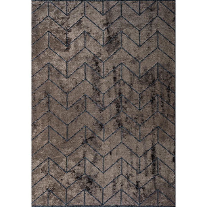 Szőnyegek, Rug Couture, Arrow nugát szőnyeg, 2300g/m², 7mm, antracit, 160x230cm