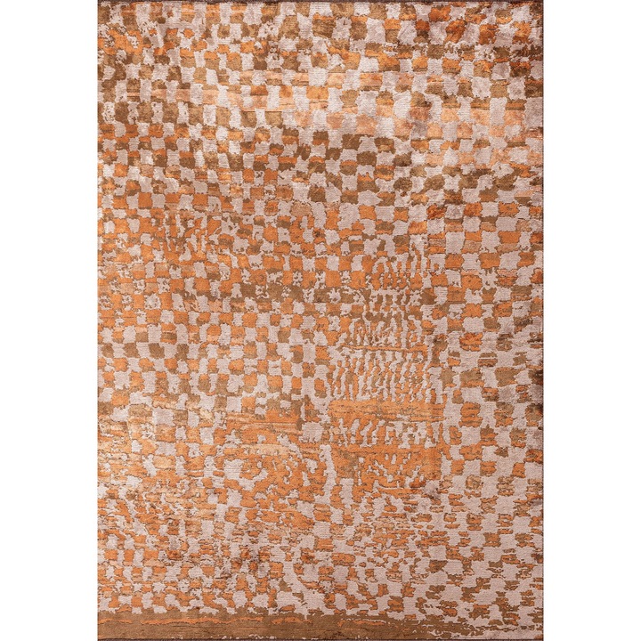 Covor etnic, Rug Couture, Sahara cacao - crem deschis - terra, 2200g/m², 7mm, multicolor, 160x230cm