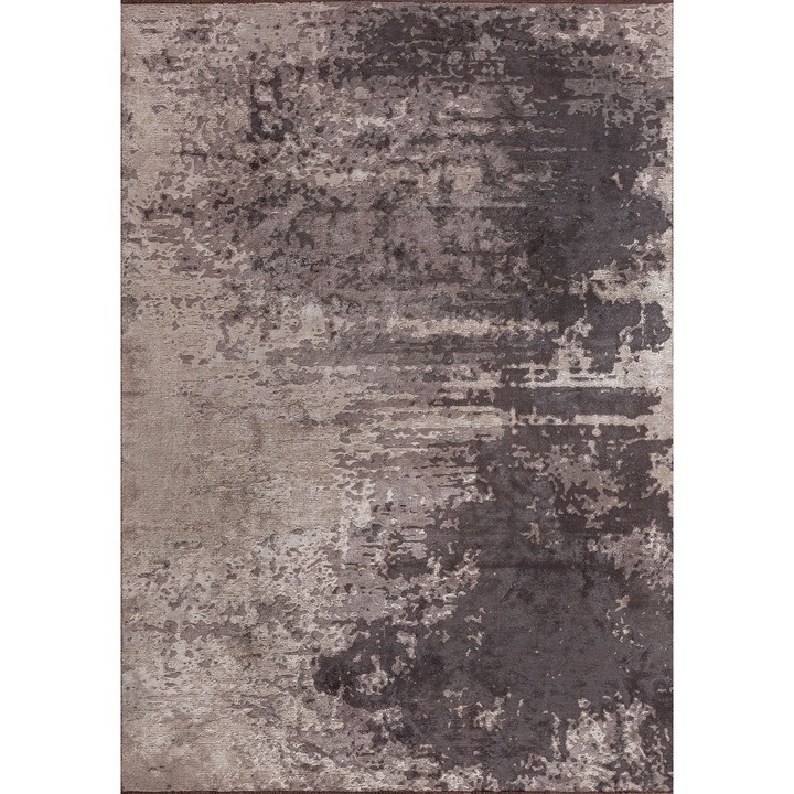 Covor Marquise, Rug Couture, 2600g/m², 7mm grosime, culoare cafea, 160x230cm