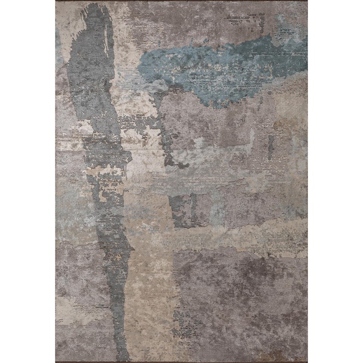 Covor Marquise, Rug Couture, 2600g/m², 7mm grosime, culoare cafea, 160x230cm