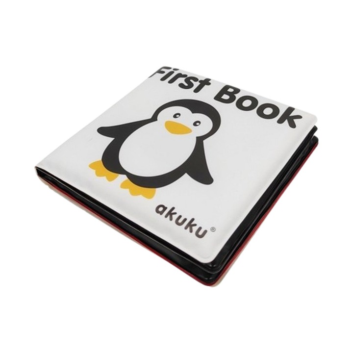 Carte educativa pentru baie cu animale, Akuku A0476, Multicolor