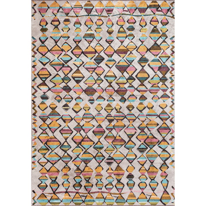 Covoare set, Rug Couture, 0983, multicolor, 2600g/m², 7mm