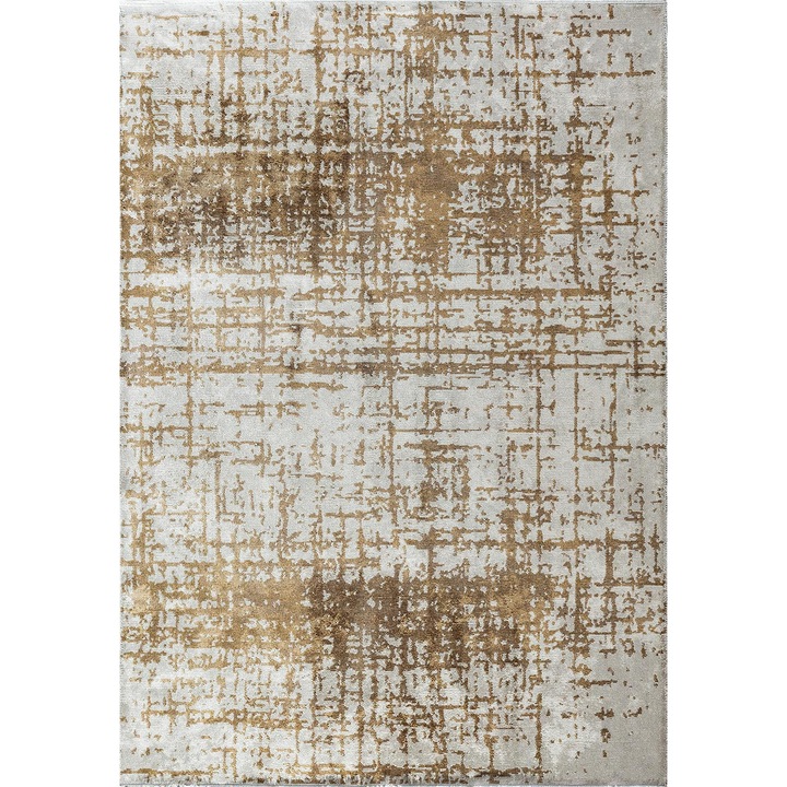 Covoare, Rug Couture, covor ecru - maro deschis, 2400g/m², 7mm, 160x230cm