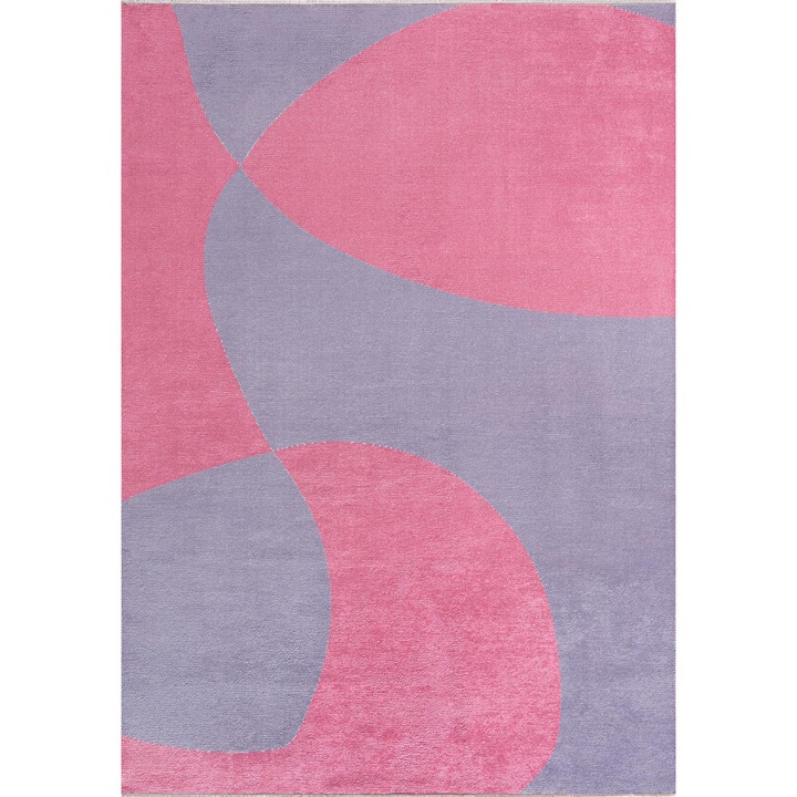 Килим, Rug Couture, розов/лилав, 2400g/m², 7мм дебелина