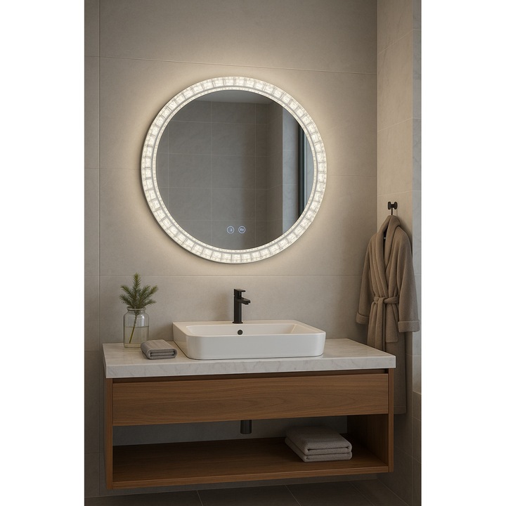 Oglinda LED cu Dezaburire - Riva