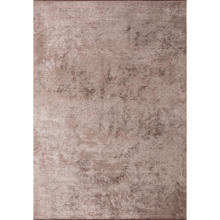 Covoare, Rug Couture, covor vintage, 2450g/m², 7mm grosime, culoare cafea, 160x230cm