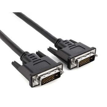 Cablu video DVI-D - DVI-D SingleLink 2m, negru Cablu video DVI-D - DVI-D SingleLink 2m, negru