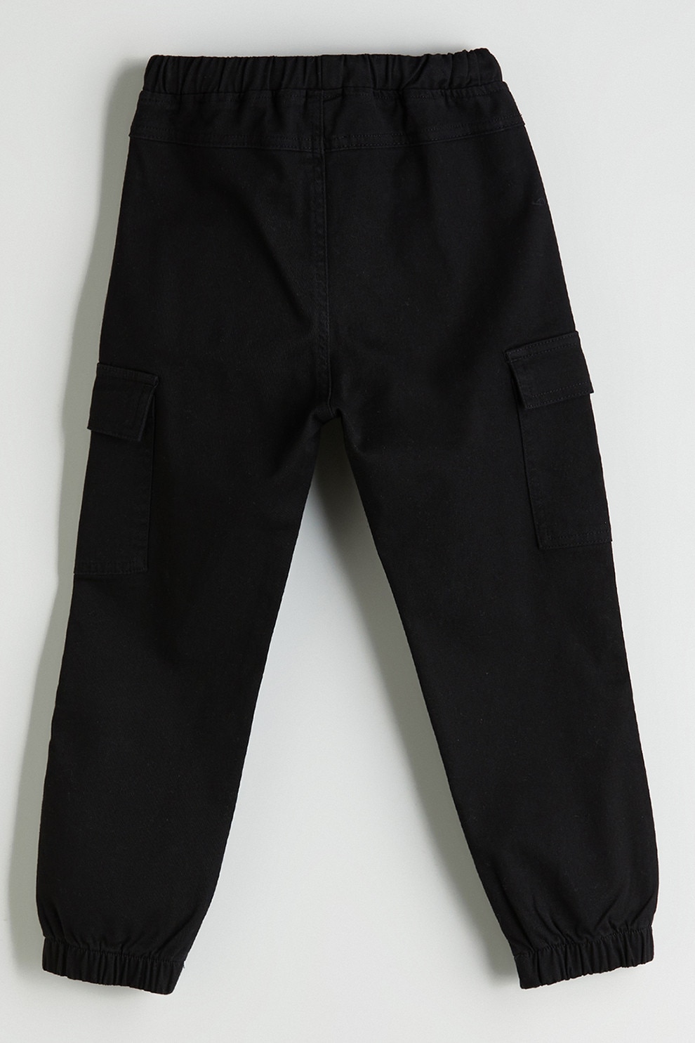 LC WAIKIKI, Pantaloni jogger cu talie elastica, Negru, 92-98 CM