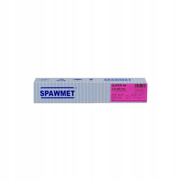 Electrod SPAWMET, SUPER 46, 200100250350