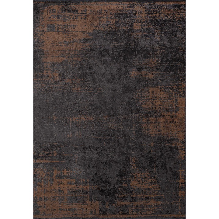 Vintage szőnyeg, Rug Couture, 3386-os modell, antracit szín, 7mm vastagság