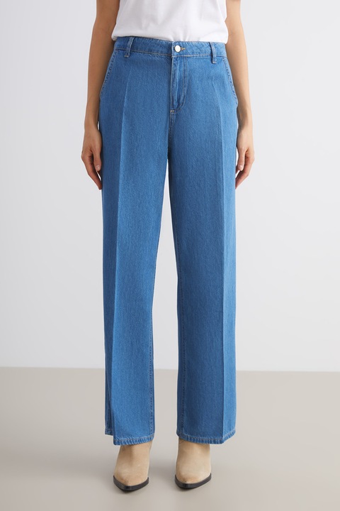 LC WAIKIKI, Blugi drepti cu buzunare laterale, Albastru