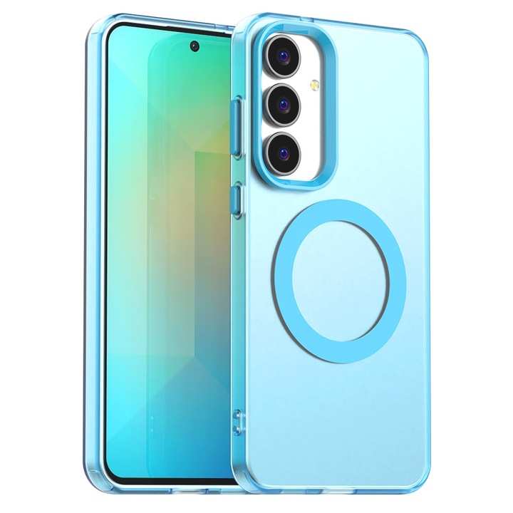 Husa pentru Samsung Galaxy S25 FE, Accesorio Candy Case, Blue