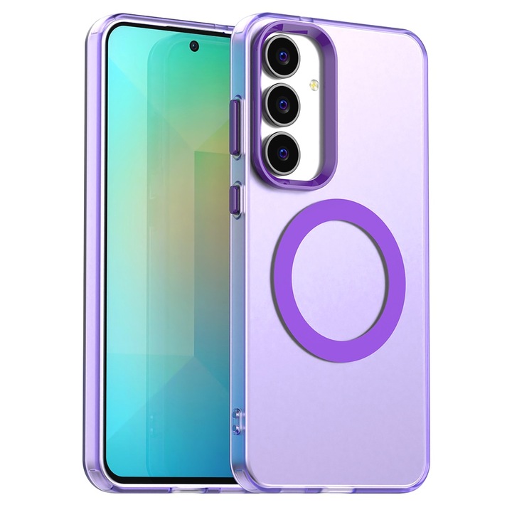 Husa pentru Samsung Galaxy S25 FE, Accesorio Candy Case, Purple