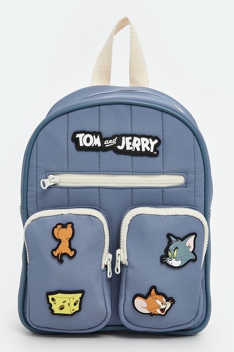 Rucsac cu imprimeu Tom And Jerry de la LC WAIKIKI, Bleumarin