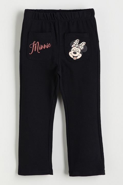 LC WAIKIKI, Pantaloni cu talie elastica, Negru