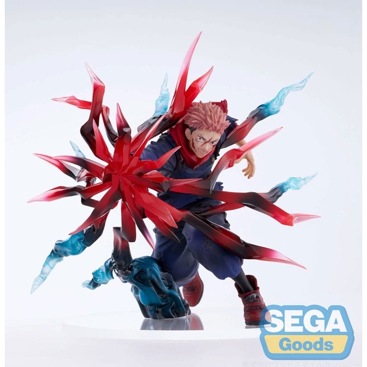 Figurina Jujutsu Kaisen Luminasta PVC Statue Yuji Itadori Black Flash 16 cm