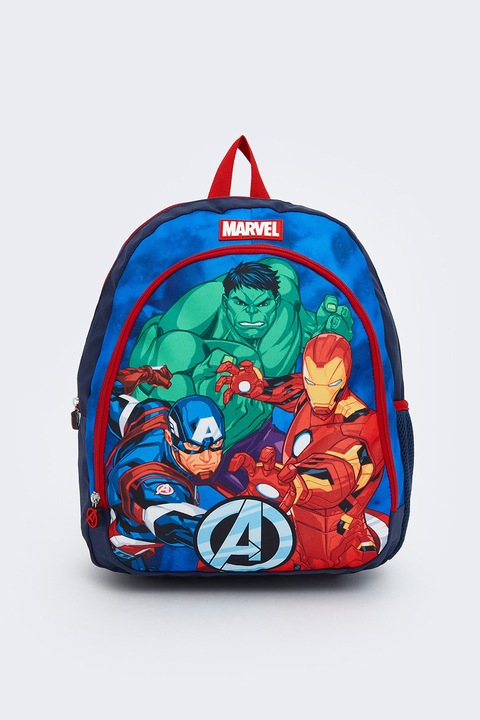 LC WAIKIKI, Rucsac cu imprimeu Avengers, Rosu, Verde, Albastru