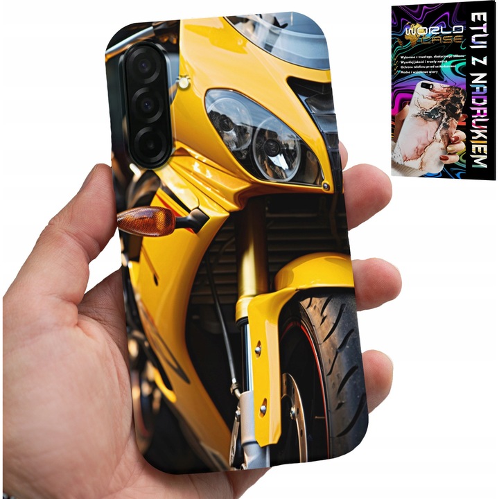 Carcasa pentru Samsung Galaxy A26 5G, World Case, silicon, imprimare full color, personalizabil