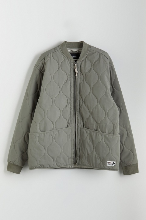 LC WAIKIKI, Jacheta matlasata cu buzunare frontale, Kaki