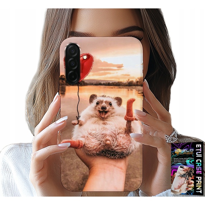 Husă pentru Samsung Galaxy A26 5G, World Case, imprimeu Arici Pitic Dulce, silicon