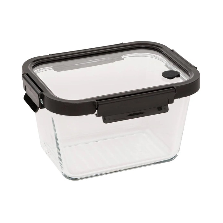 Caserola Clipe Plus, sticla, dreptunghiulara, 1.8 litri