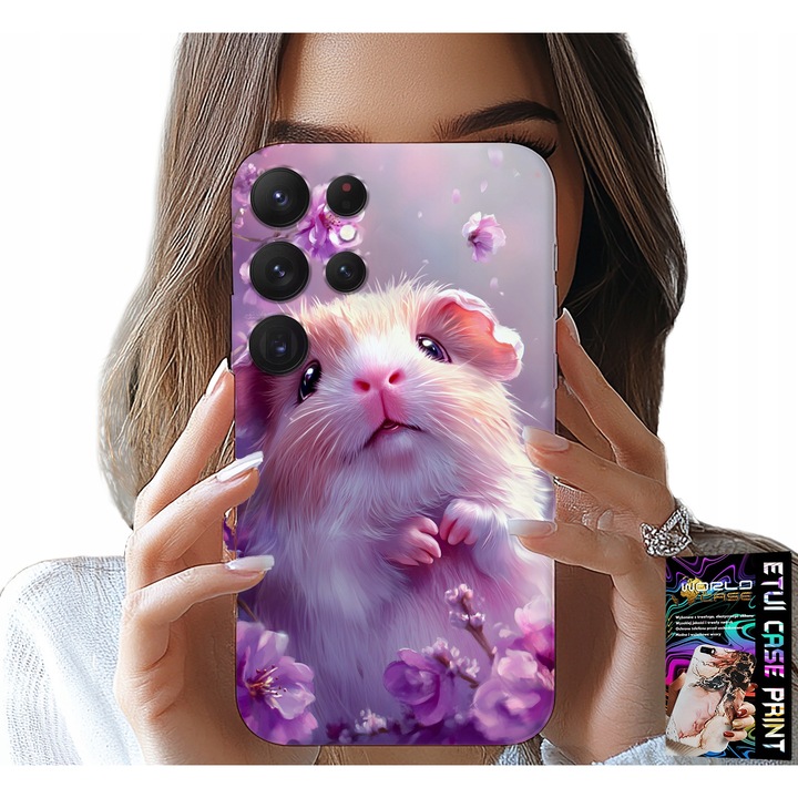 ETUI PENTRU SAMSUNG GALAXY S22 Ultra - SWEET CHOMIK, GRYZON KINDLE DESIGNS