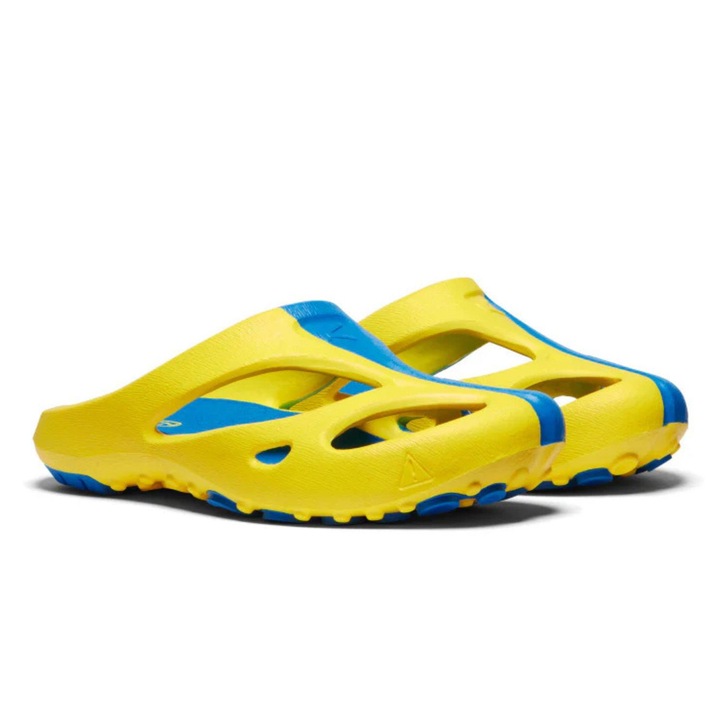 Slapi dama Keen Shanti, slip-on, galben, spuma EVA, pentru vara