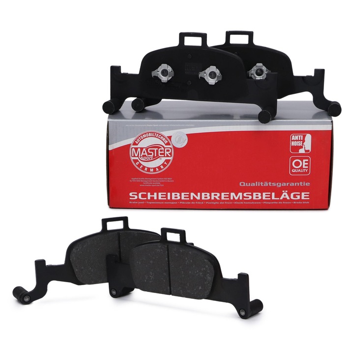 Master-Sport fékbetétkészlet Audi A4 B9, A5, A6 C8, A7 Sportback, Q5, 210x252x99mm, 16.3mm, 16.2mm