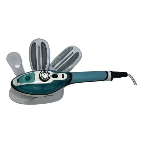 Aparat de Calcat Vertical si Orizontal cu Abur LUXIS Steam Brush-Iron, Portabil, Rapid si Eficient pentru Haine Perfecte