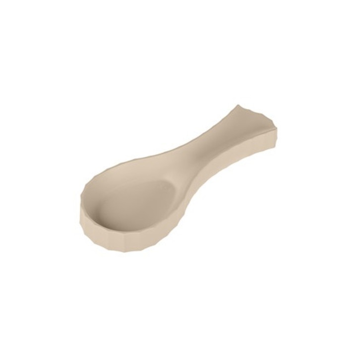 Кремава пластмасова поставка за прибори 28 см