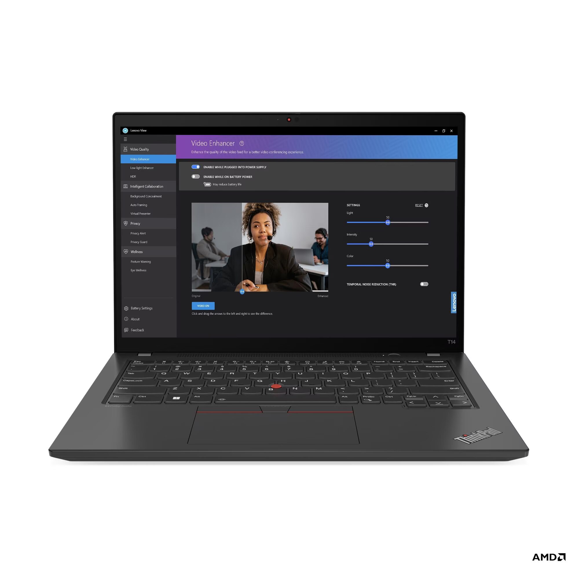 Laptop Lenovo ThinkPad T14 Gen 4 AMD Ryzen 5 PRO, 16GB RAM, 512GB