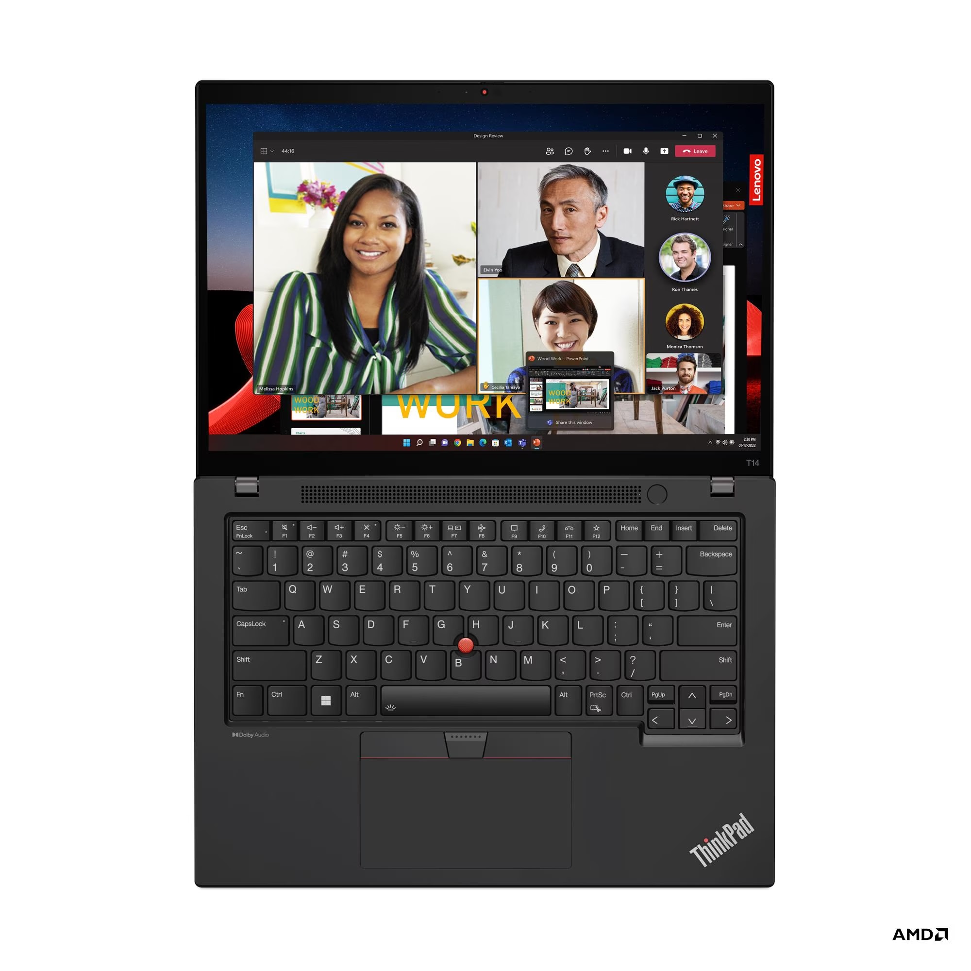 Laptop Lenovo ThinkPad T14 Gen 4 AMD Ryzen 5 PRO, 16GB RAM, 512GB